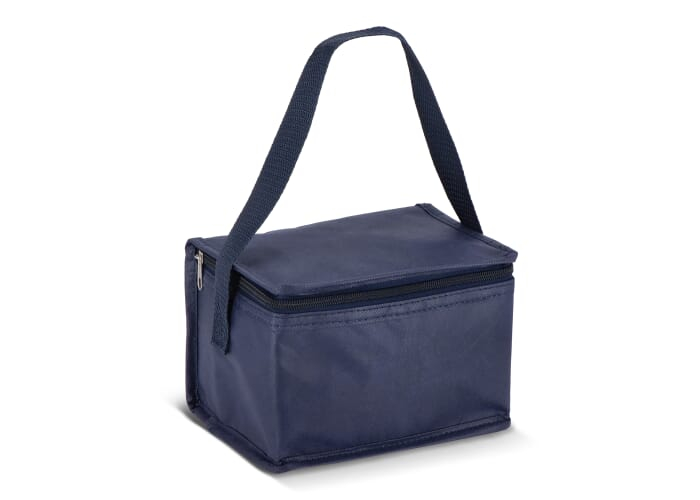 Sac isotherme intissé 6 canettes à personnaliser Bleu foncé